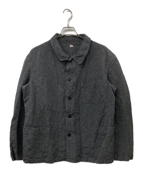 OUTIL（ウティ）OUTIL (ウティ) VESTE THIERS コットンリネンワークジャケット グレー サイズ:4の古着・服飾アイテム