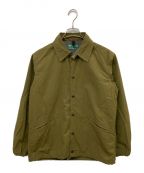 BROWN by 2-tacsブラウンバイツータックス）の古着「OPEN COLLAR & COACH」｜カーキ