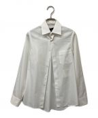 tricot COMME des GARCONSトリココムデギャルソン）の古着「AD2004 バックギャザーシャツ」｜ホワイト