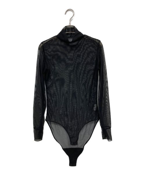 BIOTOP yo Lingerie（ビオトープ）BIOTOP yo Lingerie (ビオトープ) Sheer body suit ブラック サイズ:1の古着・服飾アイテム