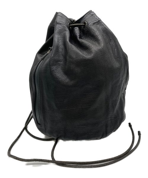 ripvanwinkle（リップヴァンウィンクル）ripvanwinkle (リップヴァンウィンクル) 巾着バッグ ブラックの古着・服飾アイテム