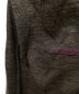 中古・古着 Vivienne Westwood man (ヴィヴィアン ウェストウッド マン) CUTOFF JERSEY LONG JACKET ニットジャケット ブラウン サイズ: 44：15800円
