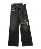 DIESELディーゼル）の古着「Straight Jeans 1996 D-Sire」｜グレー