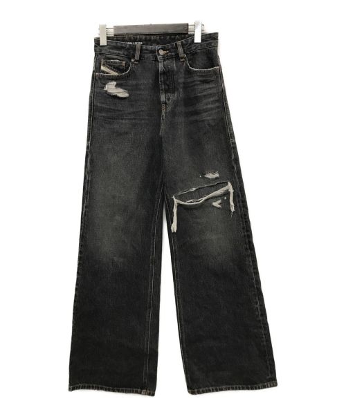 DIESEL（ディーゼル）DIESEL (ディーゼル) Straight Jeans 1996 D-Sire グレー サイズ:ｗ24の古着・服飾アイテム