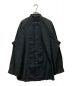 COMME des GARCONS HOMME PLUS（コムデギャルソンオムプリュス）の古着「 AD2017 切替オーバーサイズシャツ」｜ブラック