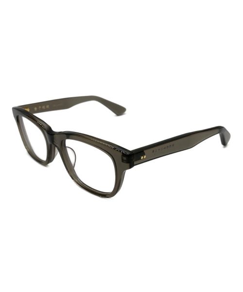 金子眼鏡（カネコメガネ）金子眼鏡 (カネコメガネ) 伊達眼鏡 グレーの古着・服飾アイテム