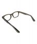 金子眼鏡 (カネコメガネ) 伊達眼鏡 グレー：9800円