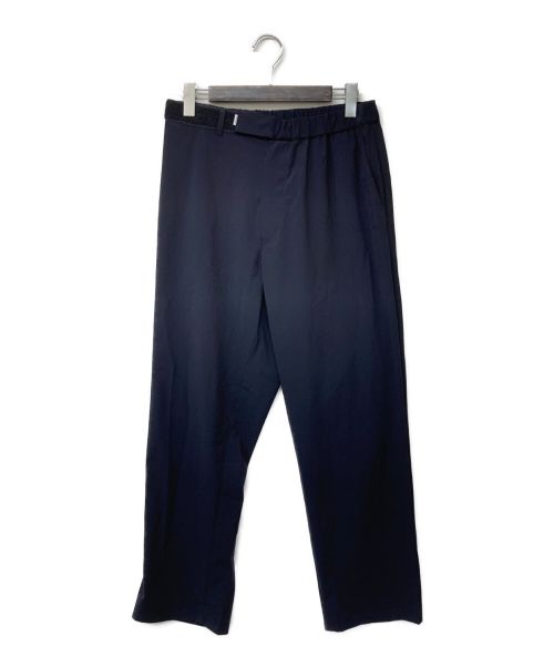 Graphpaper（グラフペーパー）Graphpaper (グラフペーパー) Flex Tricot Slim Waisted Wide Tapered Chef Pants イージーシェフパンツ ネイビー サイズ:Ｆの古着・服飾アイテム
