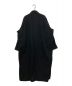 TARO HORIUCHI (タロウホリウチ) Long Shirt ロングシャツワンピース ブラック サイズ:44：12800円