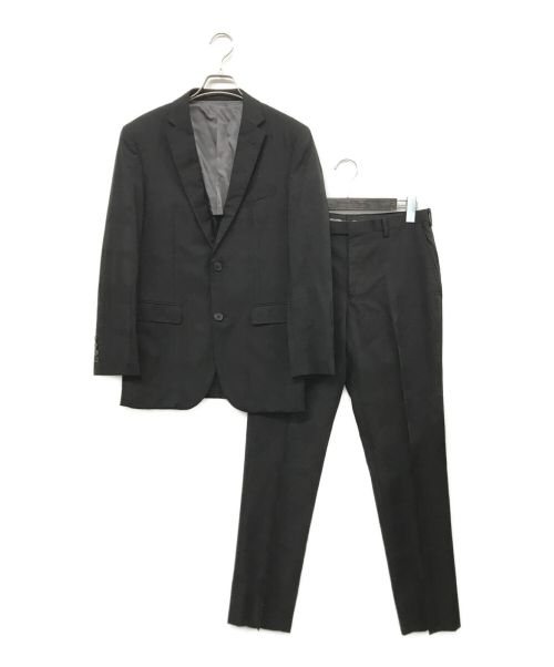 BLACK LABEL CRESTBRIDGE（ブラックレーベル クレストブリッジ）BLACK LABEL CRESTBRIDGE (ブラックレーベル クレストブリッジ) セットアップスーツ ブラック サイズ:36の古着・服飾アイテム