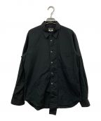 COMME des GARCONS HOMME PLUSコムデギャルソンオムプリュス）の古着「AD2020 長袖シャツ」｜ブラック