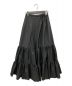 ENCHAR (エンチャール) メモリーティアードスカート ブラック サイズ:Ｆｒｅｅ：8000円