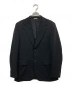 COMME des GARCONS HOMME PLUSコムデギャルソンオムプリュス）の古着「23SS Tailored Jacket ウールギャバテーラードジャケット」｜ブラック