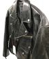 中古・古着 MAISON SPECIAL (メゾンスペシャル) Vegan Leather Riders Jacket ブラック サイズ:36 未使用品：18000円