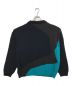 YOKE (ヨーク) Intarsia Cotton Sweater ネイビー サイズ:2：20000円