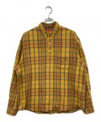 SUPREMEシュプリーム）の古着「23SS Pullover Plaid Flannel Shirt」｜オレンジ