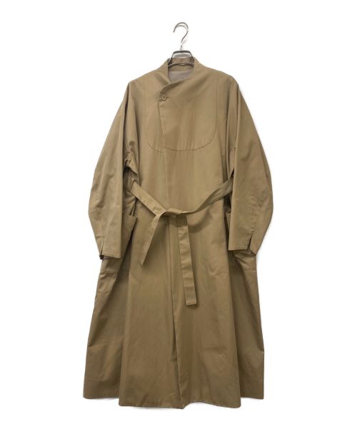 COSMIC WONDER（コズミックワンダー）COSMIC WONDER (コズミックワンダー) Reversible gabardine coat コットンギャバジンオーバーサイズコート ベージュの古着・服飾アイテム