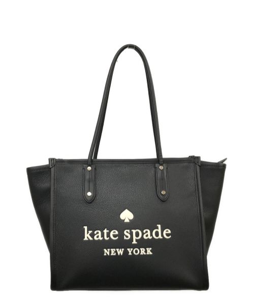 Kate Spade（ケイトスペード）Kate Spade (ケイトスペード) エラ ペブル レザー トートバッグ ブラックの古着・服飾アイテム