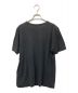 Saint Laurent Paris (サンローランパリ) カットオフ加工プリントTシャツ ブラック サイズ:XS：12000円