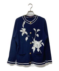 中古・古着通販】LEONARD (レオナール) LEONARD FASHION フラワー装飾 