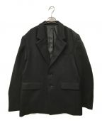 M TO Rムウトアール）の古着「BOXY SINGLE BREASTED JACKET」｜ブラック
