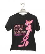 COMME des GARCONS HOMME PLUSコムデギャルソンオムプリュス）の古着「プリントTシャツ」｜ブラック