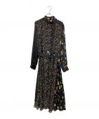 sacaiサカイ）の古着「22AW Flower Print Dress」｜ブラック
