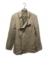 Nobuyuki Matsui (ノブユキマツイ) リネンダブルジャケット ベージュ サイズ:SIZE 3