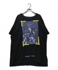 OFFWHITE (オフホワイト) Seeing Things Caravaggio T-Shirt ブラック サイズ:L