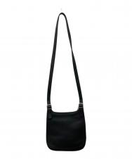 COACH (コーチ) OLD レザーショルダーバッグ ブラック