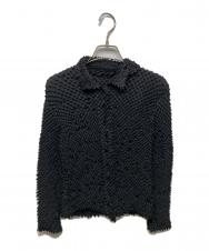 ISSEY MIYAKE (イッセイミヤケ) 90's ポップコーン プリーツシャツ ブラック サイズ:M