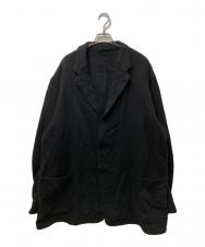 COMOLI (コモリ) 24AW 縮絨ウール ジャケット A03-01015 ブラック サイズ:3