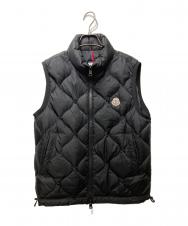 MONCLER (モンクレール) ALLEMONT GILET ダウンベスト/.アレモン ブラック サイズ:1
