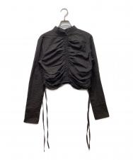 TODAYFUL (トゥデイフル) Checkgather Compact Blouse ブラウン サイズ:F