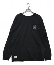 WTAPS (ダブルタップス) VANS (ヴァンズ) WAFFLE LOVERS CLUB L/S TEE ブラック サイズ:X02