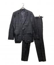 TOM FORD (トムフォード) チェックセットアップ グレー サイズ:50