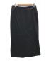 ERIKA CAVALLINI semi-couture (エリカ カヴァリーニ セミクチュール) シルク混スカート ブラック サイズ:46：1980円