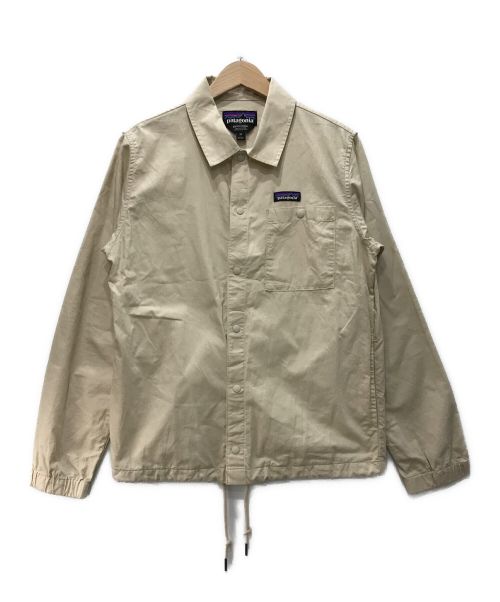 【中古・古着通販】Patagonia (パタゴニア) Lightweight AllWear Hemp Coaches Jacket ベージュ サイズXS MENS/HOMMES｜ブランド
