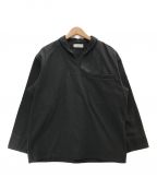 KIJI（キジ）の古着「cotton venetian sailor shirts」｜ブラック