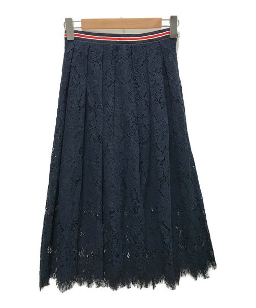 REPLAY（リプレイ）REPLAY (リプレイ) レースフレアスカート ネイビー サイズ:XSの古着・服飾アイテム