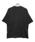 CABAN (キャバン) スビンコットンパレルモプリントTシャツ ブラック サイズ:M：12800円