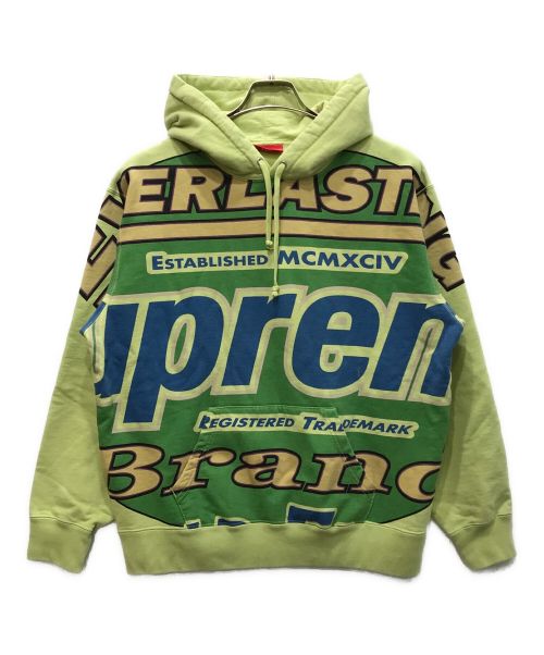 SUPREME（シュプリーム）SUPREME (シュプリーム) 21SS Everlasting Hooded Sweatshirt グリーン サイズ:Smallの古着・服飾アイテム