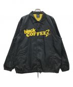BACK CHANNEL × BLACK COFFEEZ（）の古着「プリントコーチジャケット」｜ブラック
