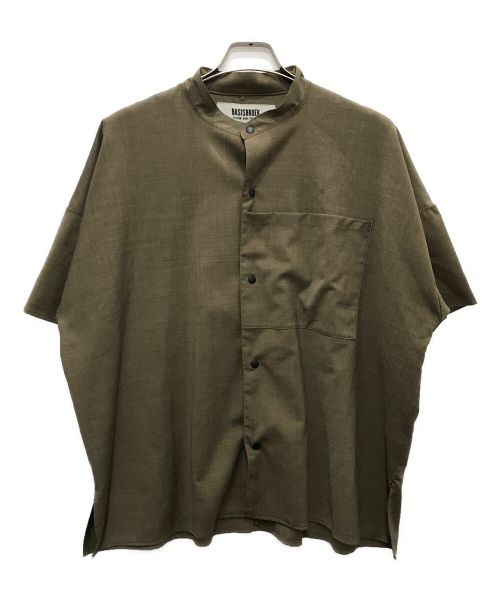 BASISBROEK（バージスブルック）BASISBROEK (バージスブルック) DEEDY オーバーサイズシャツ ブラウン サイズ:2の古着・服飾アイテム