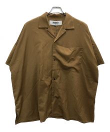 BASISBROEK（バージスブルック）の古着「DEED オーバーサイズシャツ」｜ブラウン