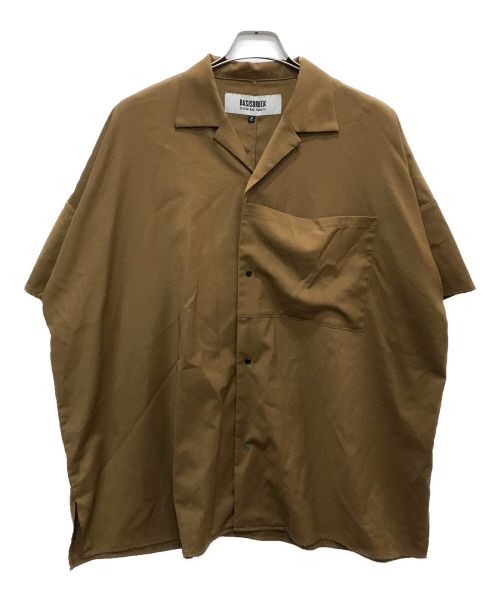 BASISBROEK（バージスブルック）BASISBROEK (バージスブルック) DEED オーバーサイズシャツ ブラウン サイズ:2の古着・服飾アイテム