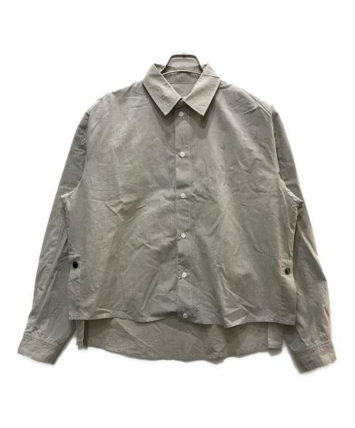 GOETZE（ゲッツェ）GOETZE (ゲッツェ) ボックスシルエットシャツ ベージュ サイズ:46の古着・服飾アイテム