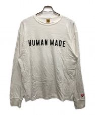 HUMAN MADE (ヒューマンメイド) CLASSIC L/S T-SHIRT ホワイト サイズ:XL