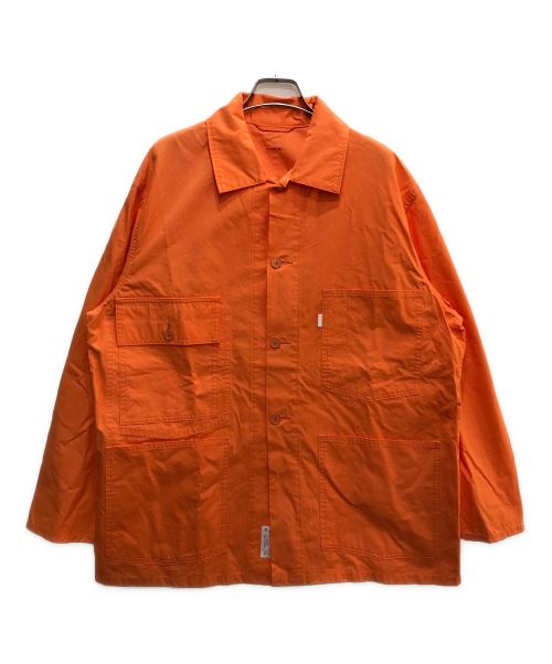 SH（エスエイチ）SH (エスエイチ) COVERALL SHIRT オレンジ サイズ:Sの古着・服飾アイテム