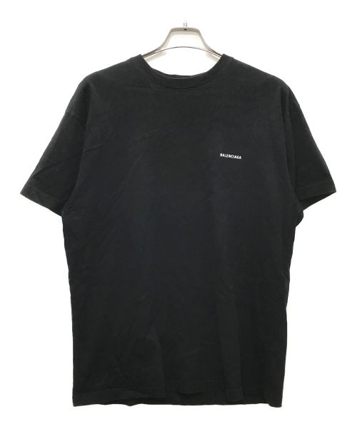 BALENCIAGA（バレンシアガ）BALENCIAGA (バレンシアガ) スモールロゴプリントTシャツ ブラック サイズ:Sの古着・服飾アイテム